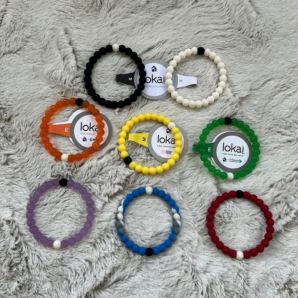 8 Lokai bracelet collection